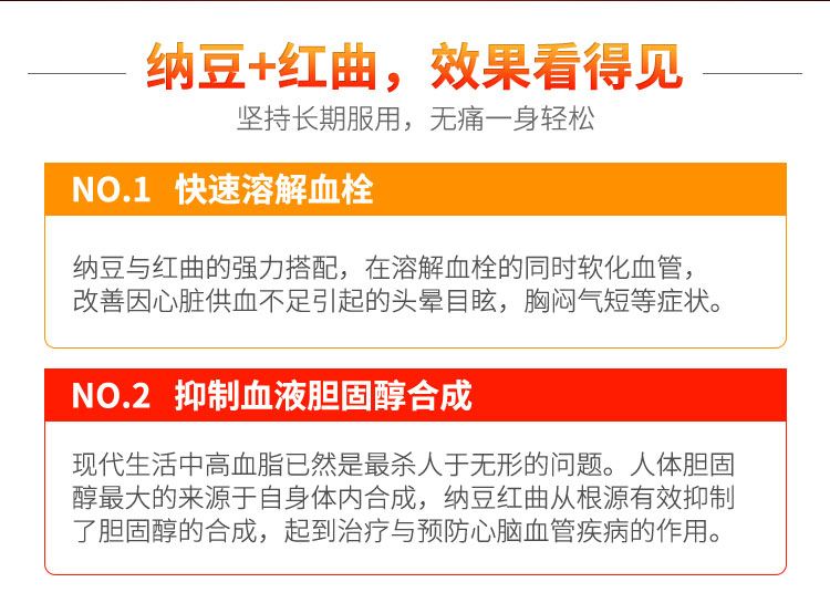 维萃美纳豆红曲胶囊